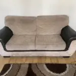 Two brown/beige sofa sets.