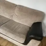 Two brown/beige sofa sets.