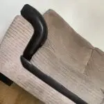Two brown/beige sofa sets.