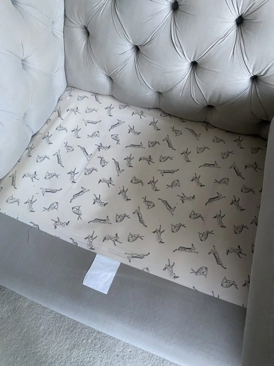 Joules Dove Grey sofa