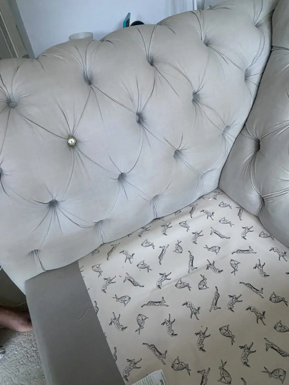 Joules Dove Grey sofa