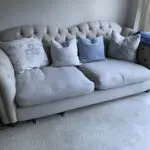 Joules Dove Grey sofa