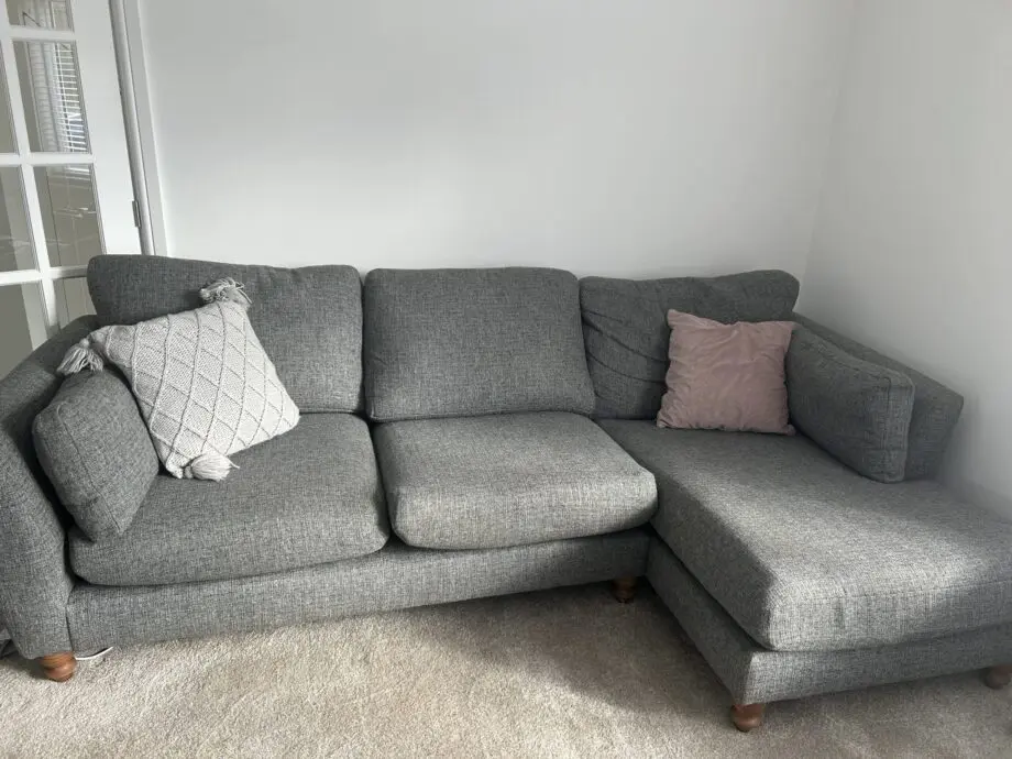 Next 3 seat chaise longue sofa