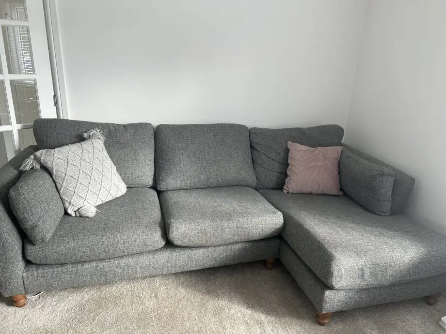 Next 3 seat chaise longue sofa