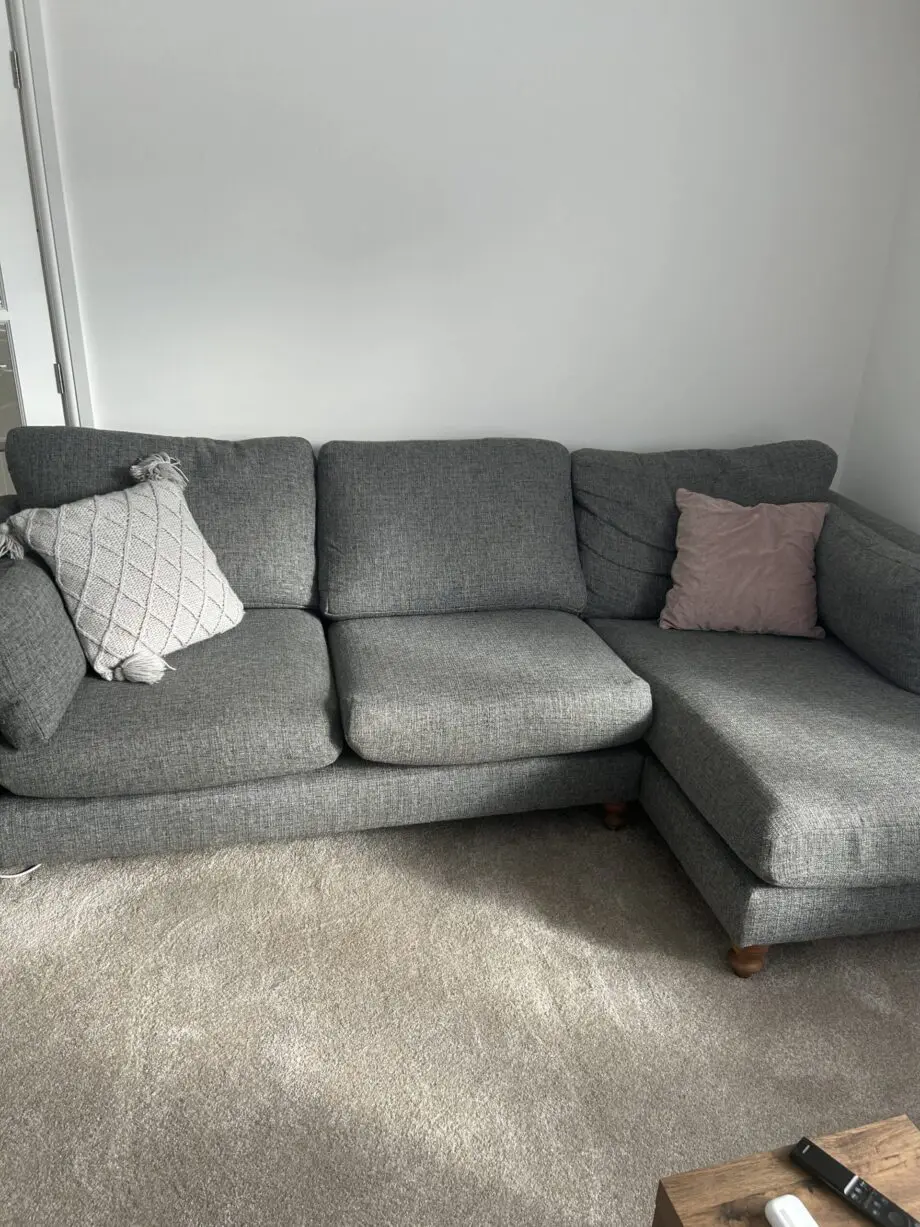 Next 3 seat chaise longue sofa