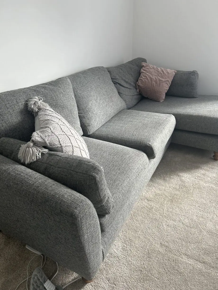 Next 3 seat chaise longue sofa