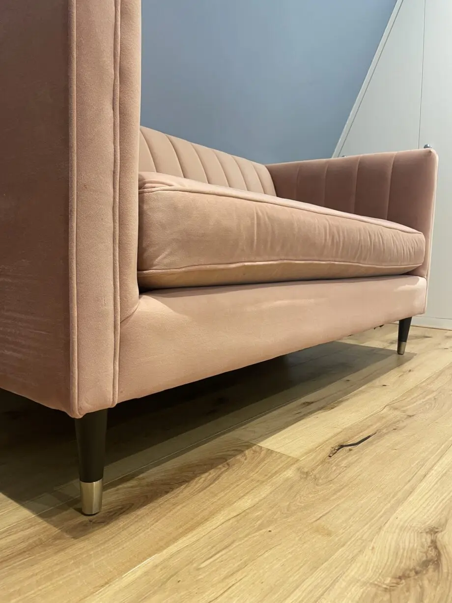 Made Evadine Blush Pink 2 seater sofa