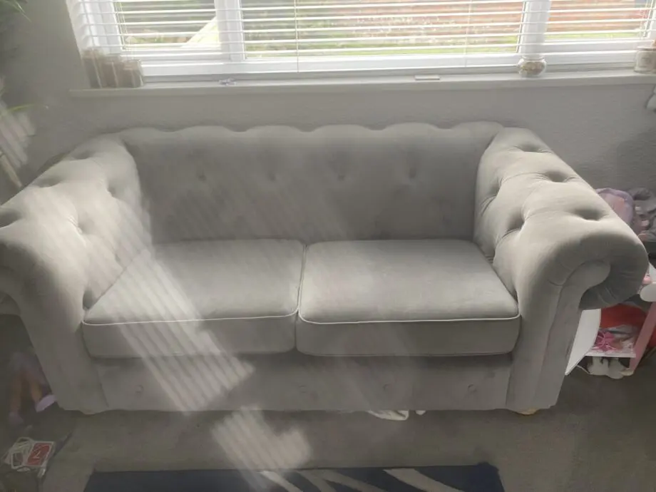 Belair Grey Velvet