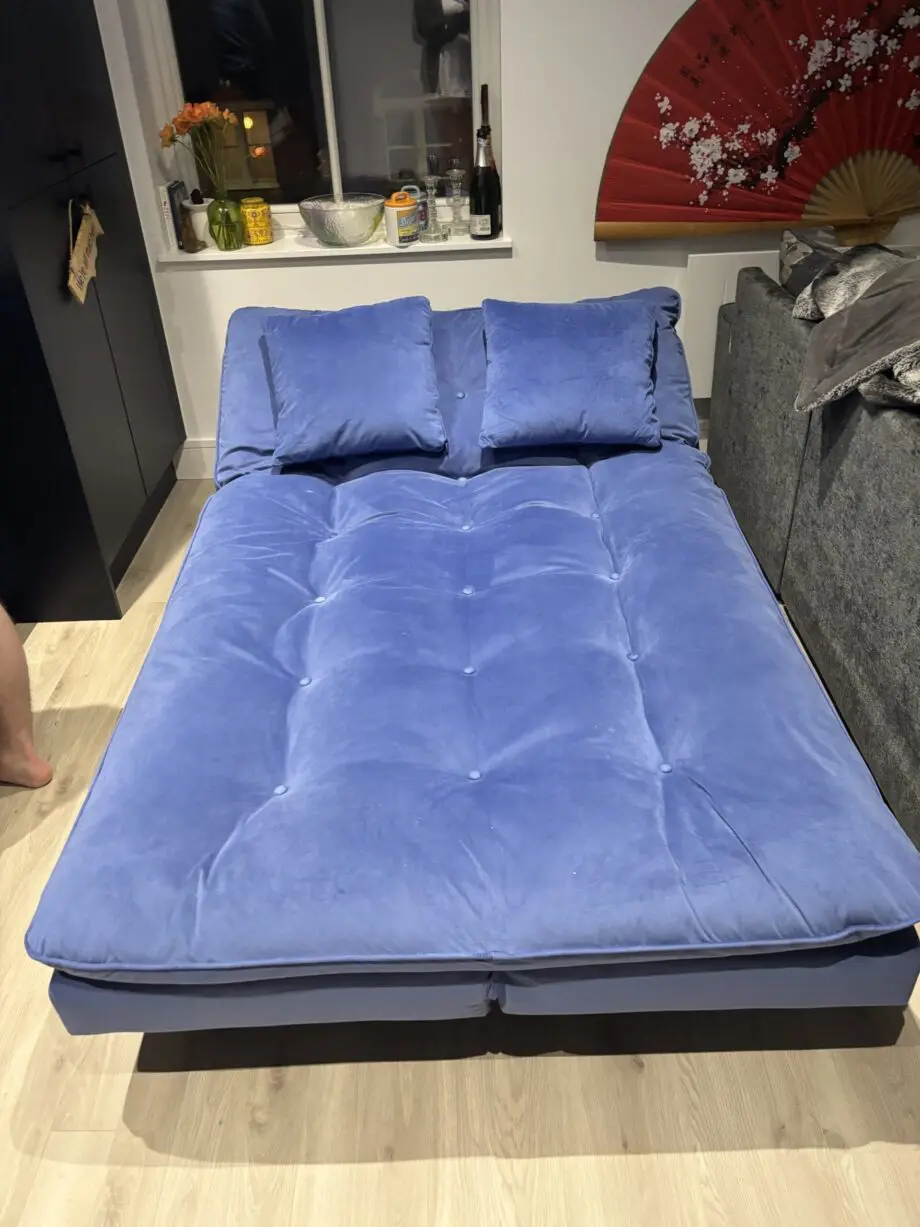 Debenhams Blue sofa bed