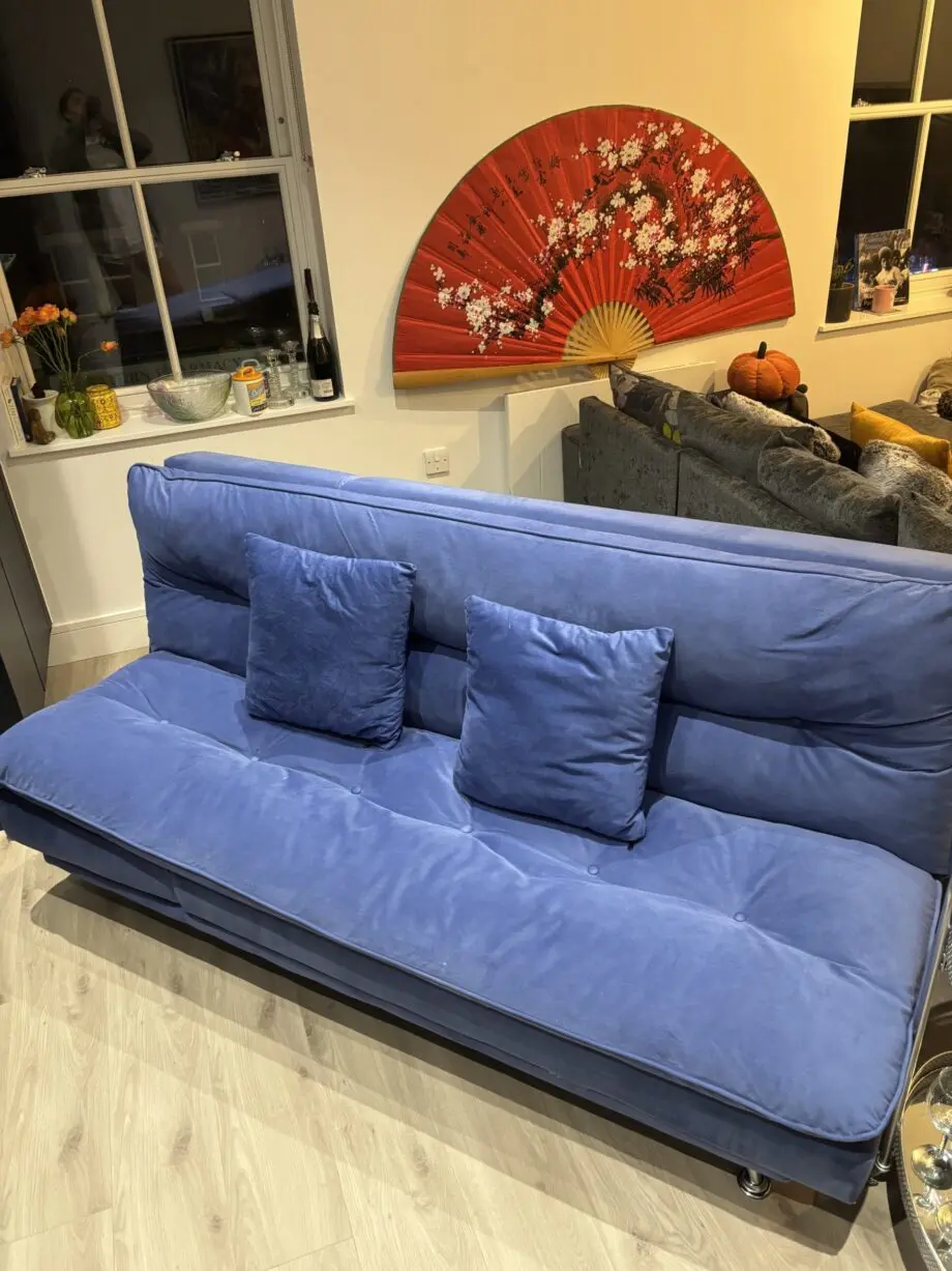 Debenhams Blue sofa bed
