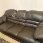 5 Piece Black Leather Sofa Set *OPEN TO OFFERS*