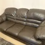 5 Piece Black Leather Sofa Set *OPEN TO OFFERS*