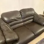 5 Piece Black Leather Sofa Set *OPEN TO OFFERS*