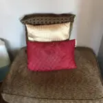 DFS 3 seater sofa with stool