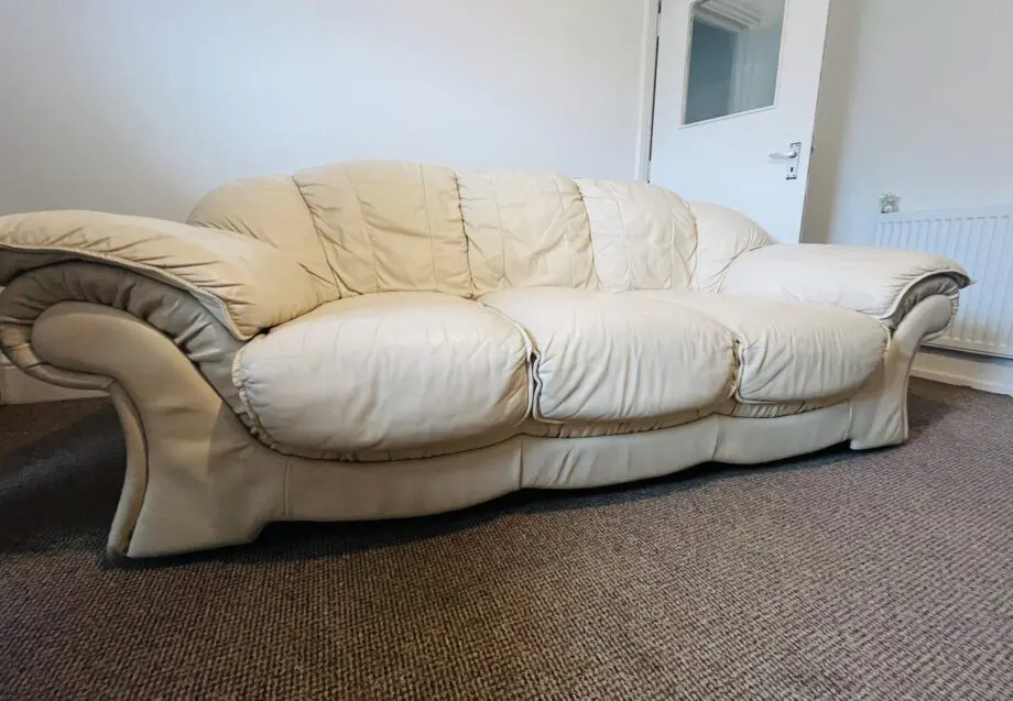 Leather sofa