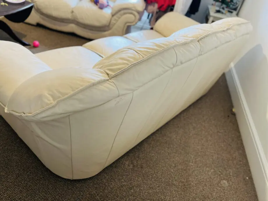 Leather sofa