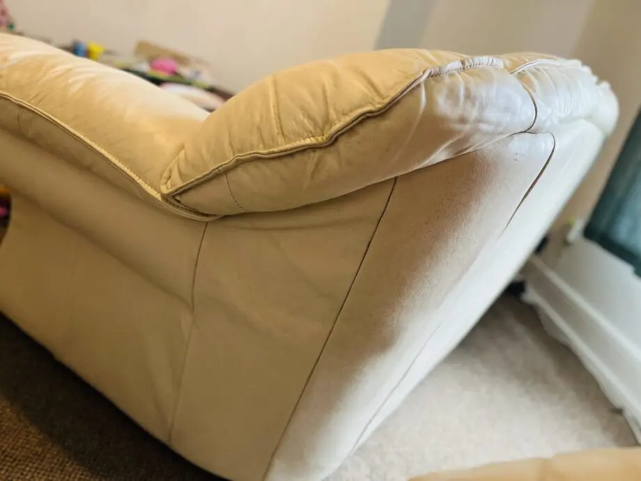 Leather sofa