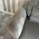 Lawrie silver grey corner sofa