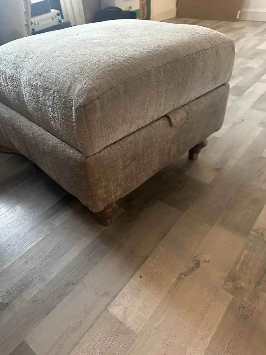 Lawrie silver grey corner sofa