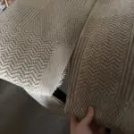 Beige electric recliner sofa set