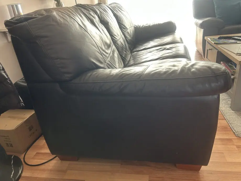 DFS Pavilion 3 seater Sofa bed in Dark Brown