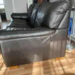 DFS Pavilion 3 seater Sofa bed in Dark Brown
