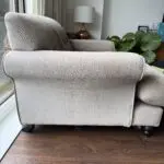 DFS snuggle armchair in beige