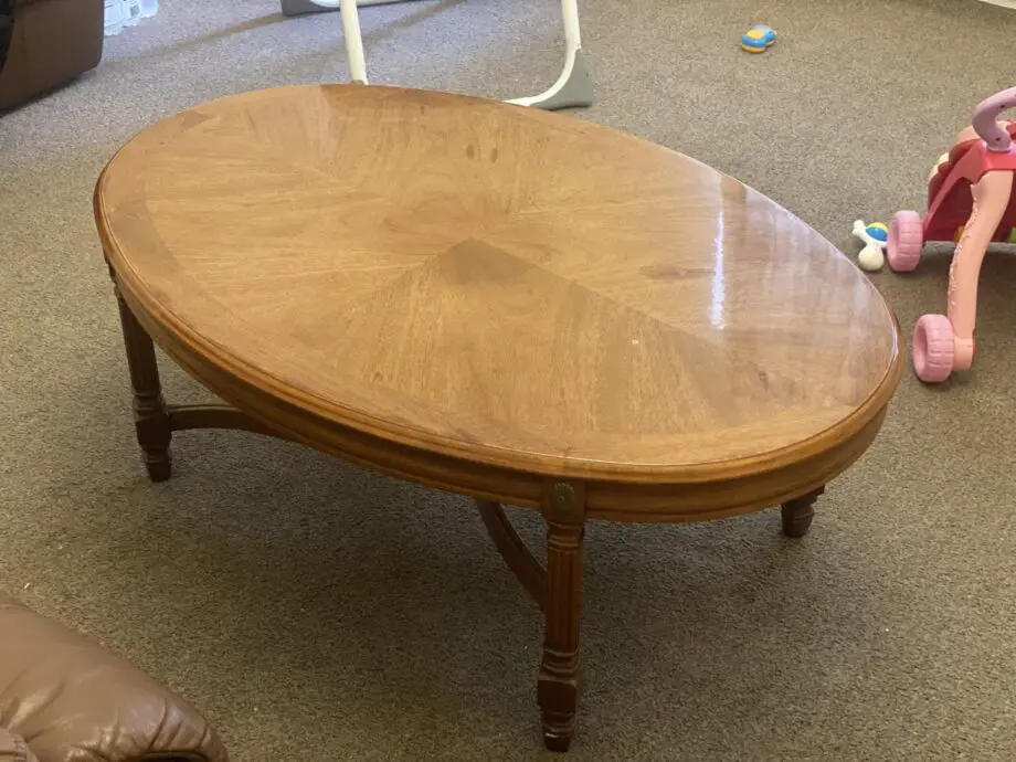 3 seater sofa and centre table