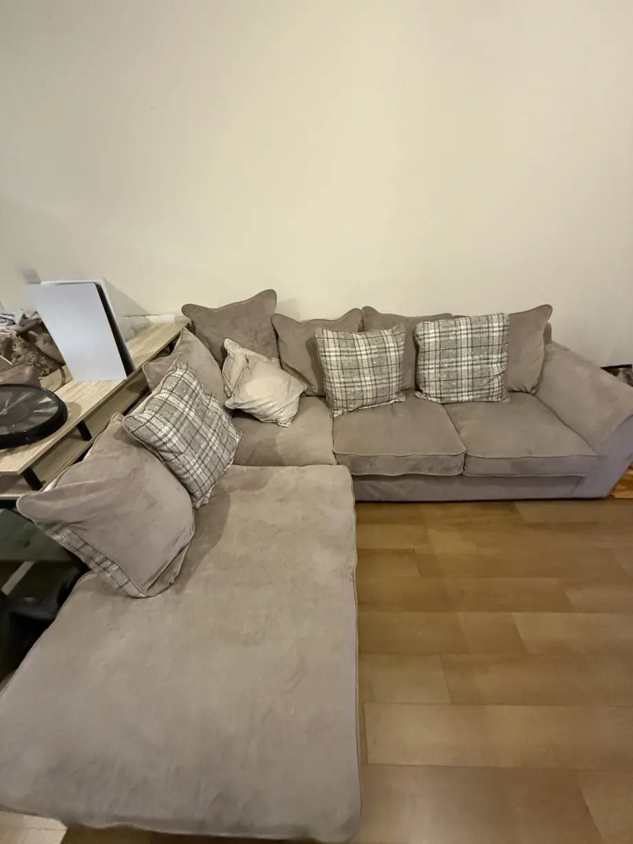 Campbell Fabric Left Hand Corner Sofa from SCS