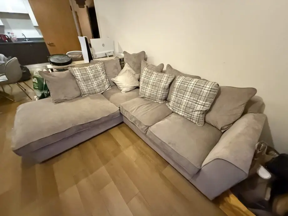 Campbell Fabric Left Hand Corner Sofa from SCS
