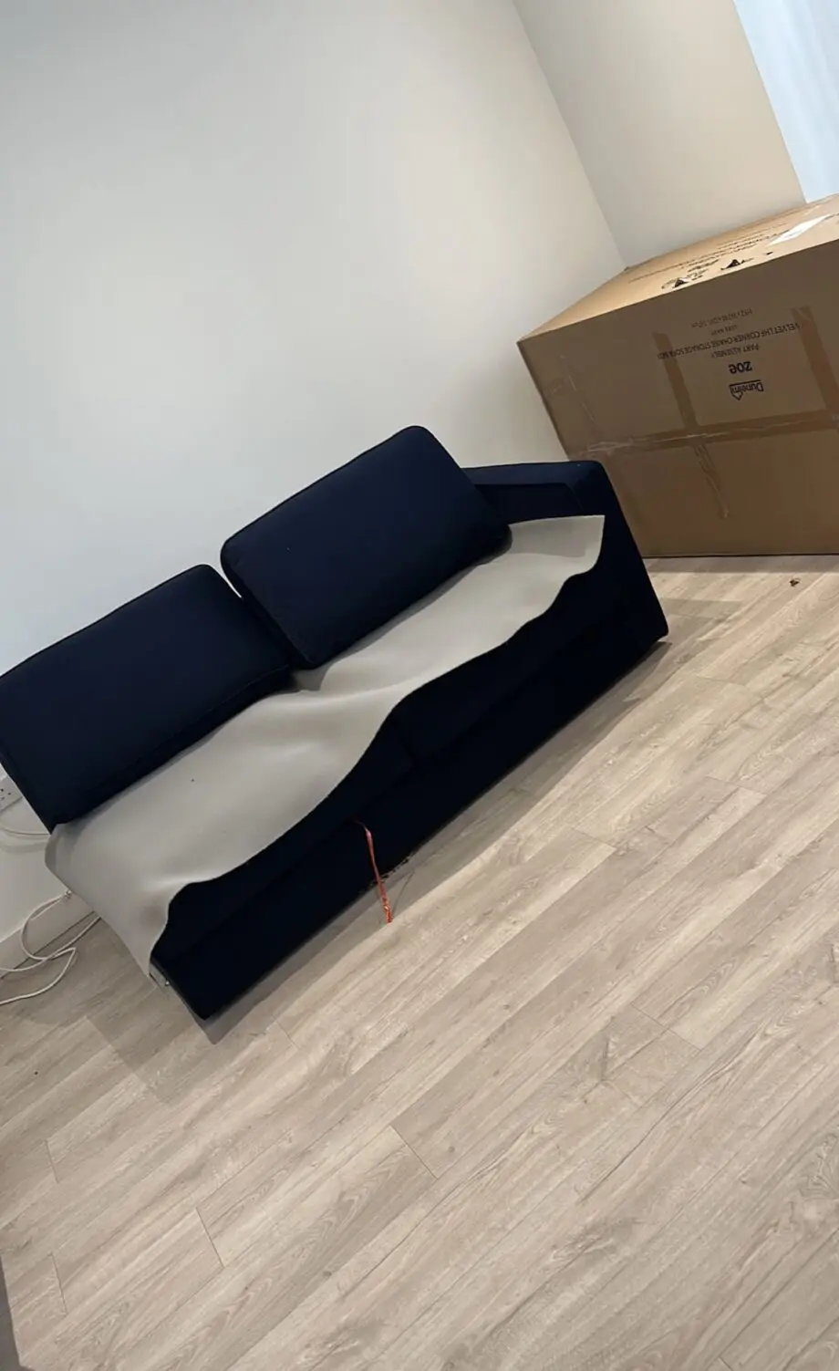 Zoe 3 seater corner double sofa bed