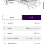 DFS 3+3 Corner Sofa - Grey - Lawrie