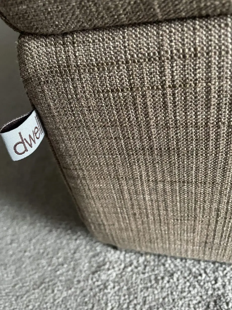 Dwell L shape sofa, oatmeal