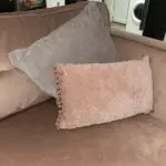 DFS pink 2 seater sofa