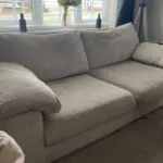 Sofology coco greige 3 & 2 seater sofas