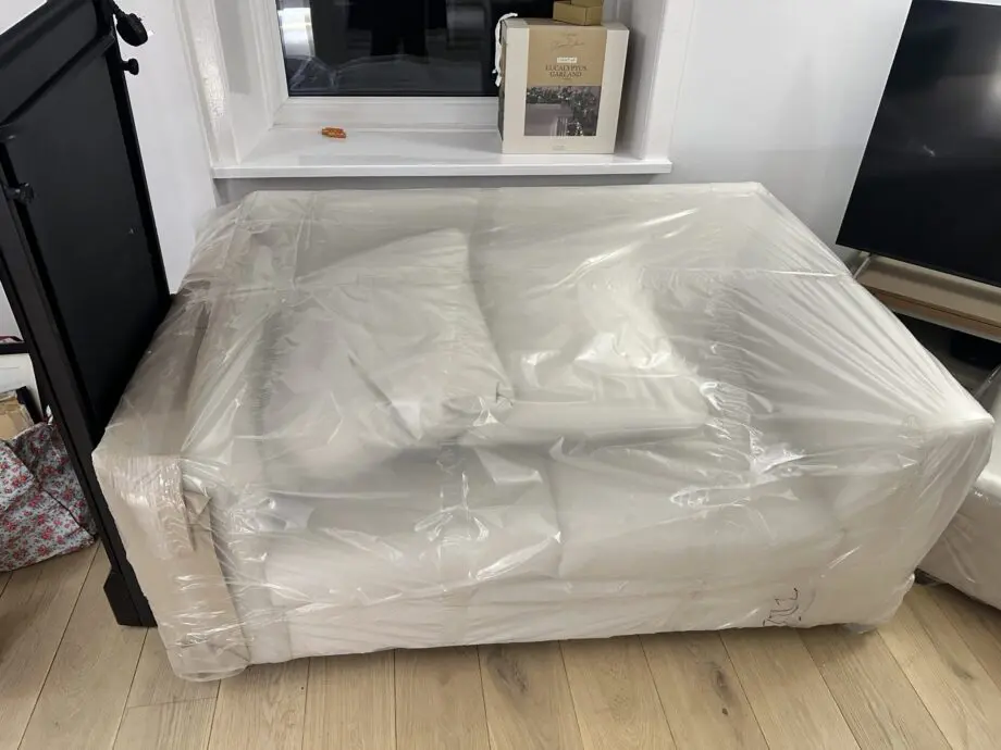 Cream sofa set