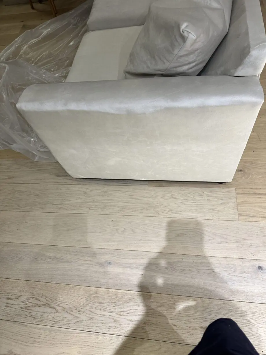 Cream sofa set