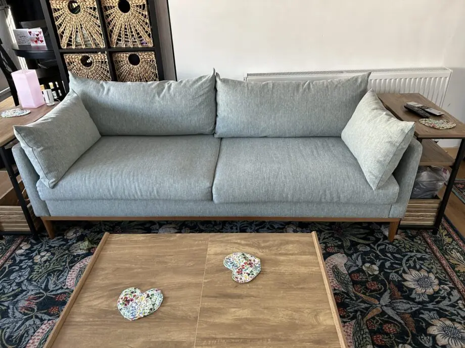 Almost new: Pale Blue Swyft 3-seater