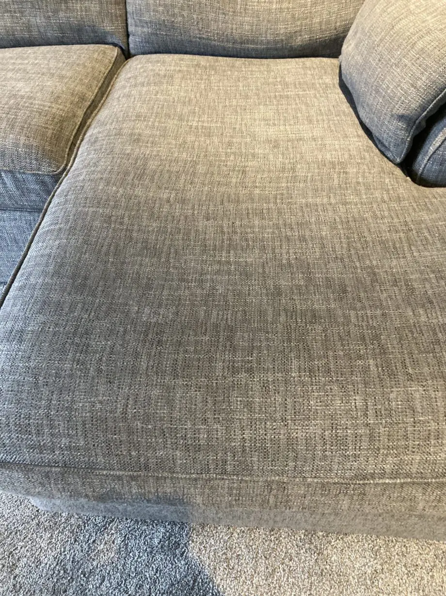 Next Grey 3 seat sofa (with pull out bed and ottoman type storage)