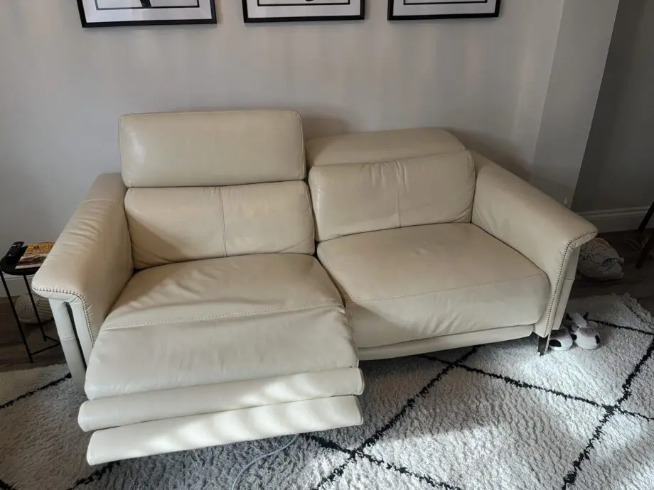 DFS 3 seater Electric Cream sofa