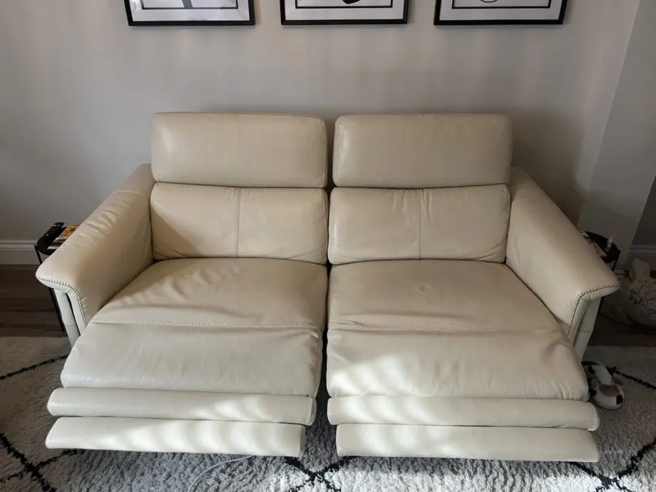 DFS 3 seater Electric Cream sofa