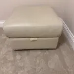Sofology Leather Gracy storage footstool
