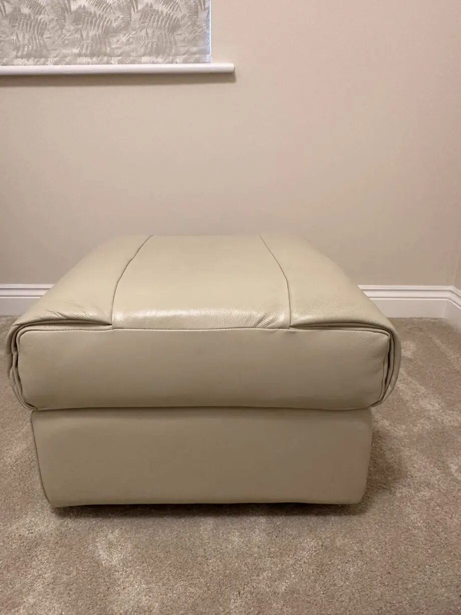 Sofology Leather Gracy storage footstool
