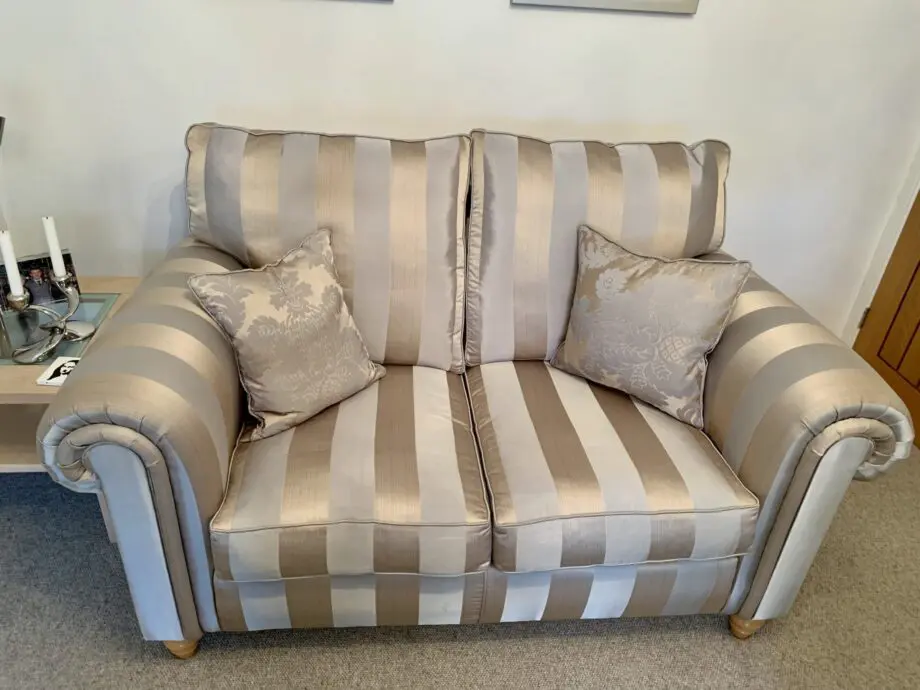 Duresta three and two seater sofas