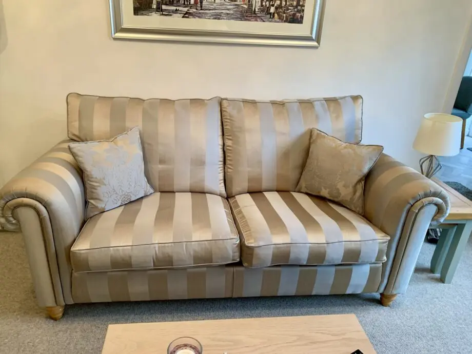 Duresta three and two seater sofas