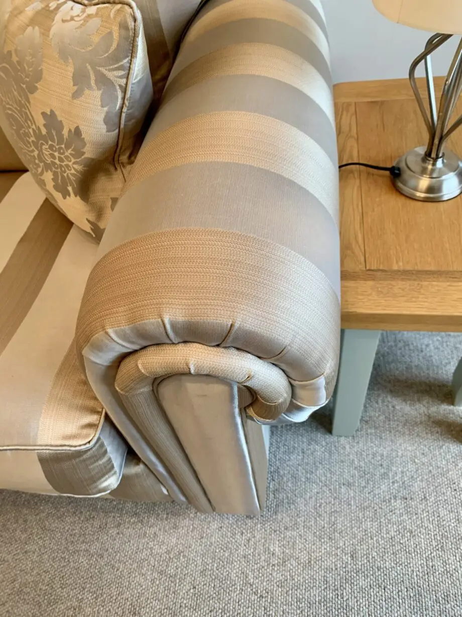 Duresta three and two seater sofas