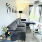 Grey L Shape Sofa