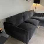 Grey L Shape Sofa
