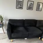 Grey L Shape Sofa