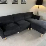 Grey L Shape Sofa